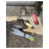 AUTOCRAFT AUTO BODY TOOLS, MASONRY TROWELS, PVC