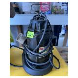 TEEL SUBMERSIBLE PUMP W/ FLOAT SWITCH, 1/3 HP,