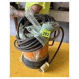 INDUSTRIAL VIBRATOR MOTOR UNIT, HEAVY-GAUGE CORD,