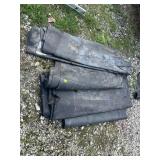 ROLLED BLACK RUBBER MEMBRANE, WATERPROOFING LINER