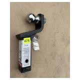 HYPER TOUGH TRAILER HITCH BALL MOUNT, 4-INCH