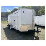 ROCK SOLID CARGO 2018 ENCLOSED CARGO TRAILER,