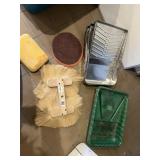 WOOSTER PAINT ROLLER TRAYS, SANDING DISKS,