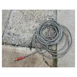 PRESSURE WASHER HOSE, GRAY, W/ RED GRIP, NOZZLE