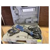 RYOBI CORDED ELECTRIC ANGLE GRINDER, W/ CUTTING