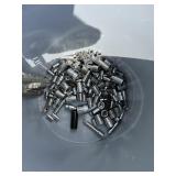 CHROME FINISH MECHANIC'S SOCKETS, VARIOUS SIZES,