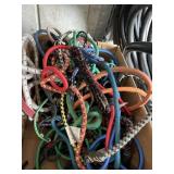 ASSORTED MULTI-COLOR BUNGEE CORDS W/ HOOKS,