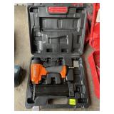 PIERCE PNEUMATIC NAILER, HARD PLASTIC CASE.