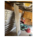 SCAFFOLD ALUMINUM WORK PLATFORMS, WOOD DECK.