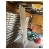 SCAFFOLD ALUMINUM WORK PLATFORMS, WOOD DECK.