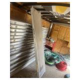 SCAFFOLD ALUMINUM WORK PLATFORMS, WOOD DECK.