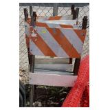 3 CONSTRUCTION TRAFFIC BARRIER PANELS