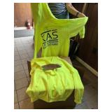 PORT & COMPANY CORE FLEECE HOODIE, NEON YELLOW,