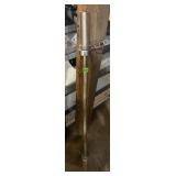 OLYMPIC WEIGHTLIFTING BARBELL, KNURLED GRIP,