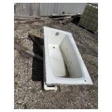 JETTED BATHTUB W/ PLUMBING.