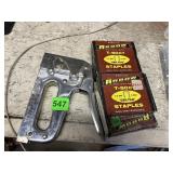 ARROW HEAVY DUTY STAPLE GUN W/ T-50CT CEILTILE