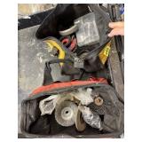 2 TOOL BAGS W/ GRINDING AND WIRE WHEELS
