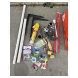 PLUMBING REPAIR TOOLS, SHOWER HEADS, FAUCET