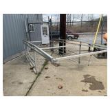ALUMINUM MODULAR WALKWAY FRAME SYSTEM.