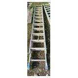 WERNER TYPE IA ALUMINUM EXTENSION LADDER - 24'