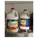 KLEAN STRIP GREEN MURIATIC ACID, ETCHES CONCRETE,