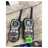 MOTOROLA TWO-WAY RADIOS, CAMOUFLAGE FINISH.