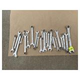 ASSORTED BRANDS WRENCHES, ALLOY STEEL, CHROME