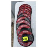 BAUER CUT-OFF WHEEL, 4-1/2X1/16X7/8, STAINLESS,