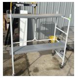 MOBILE SCAFFOLDING PLATFORM, ROLLING WORK BENCH,
