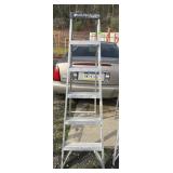 LOUISVILLE ALUMINUM EXTENSION LADDER, TYPE 1A,