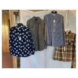SUSLO COUTURE, CLAIBORNE, CLUB ROOM, LEVIS MEN