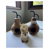 HOME INSPIRATIONS WOODEN BIRD HOUSES, METAL