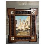 A.H. EL-FOLLAT SIGNED OIL PAINTING, ORIENTALIST