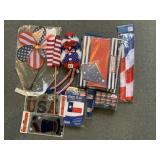 ANNIN TEXAS FLAG, US FLAGS, PATRIOTIC PLUSH OWL,