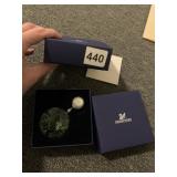 SWAROVSKI CRYSTAL ANIMAL FIGURINE, FACETED