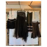 CYNTHIA CYNTHIA STEFFE RUFFLED DRESS, ABS TULLE