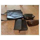 VALERIE STEVENS LEATHER MESSENGER BAG, ARMANI