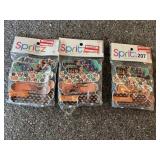 SPRITZ FINGER SKATEBOARDS, (3) SEALED 8-COUNT