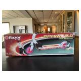 RAZOR SPARK 2.0 KICK SCOOTER, LIGHT UP WHEELS,