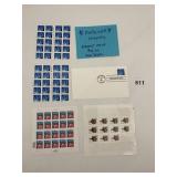 USPS FOREVER ROSE BOUQUET STAMPS, FLAG FIRST