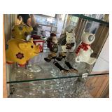 CERAMIC PIGGY BANKS, POLAR BEAR BANK, PIG BANK,