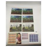 USPS COMMEMORATIVE POSTAGE STAMP SHEETS, FRIDA