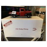 DODGE 1941 PICKUP DIECAST MODEL TRUCK W/ BOX.