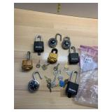 MASTER PADLOCKS, KEYED AND COMBINATION, ASSORTED