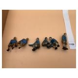 CAST METAL MODEL RAILROAD FIGURES, HAND-PAINTED,