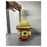 KAY DEE IMPORTS - SMOKEY BEAR CERAMIC COOKIE JAR,