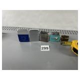 VTG METAL LIGHTERS, ASSORTED STYLES, ZIPPO-STYLE,