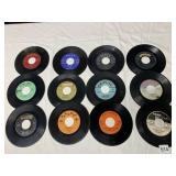 ASSORTED 45 RPM VINYL RECORDS, VARIOUS ARTISTS,
