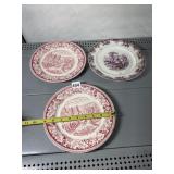 HOMER LAUGHLIN CURRIER & IVES TRANSFERWARE DINNER