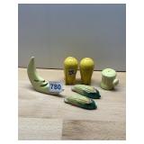 TELEFLORA CERAMIC SHAKERS, JAPAN CORN SHAKERS,